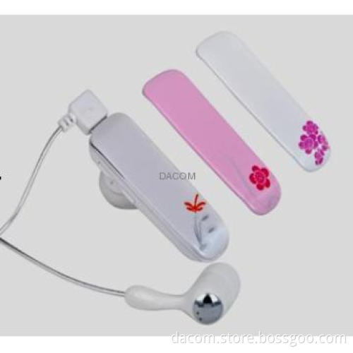 Hot sell Bluetooth headset for girl,CSR chip,replaceable fashion cover